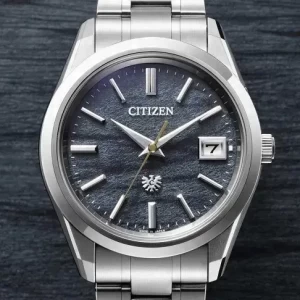 西铁城全新的限量版the Citizen AQ4100-65L腕表，致敬100周年