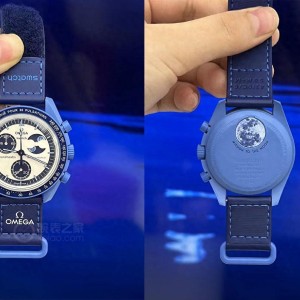 斯沃琪推出新品BIOCERAMIC MOONSWATCH系列超级蓝月