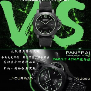 VS厂沛纳海PAM01118超级夜光！型号图片价格