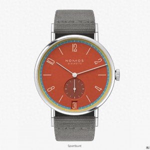 NOMOS诺默斯 Tangente 38 日历型限量版腕表发售