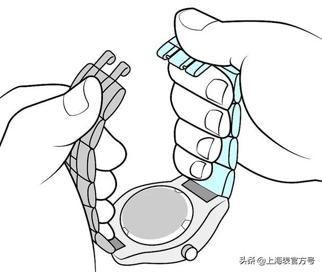 没有工具怎么调节钢带表带？在线教程-第17张图片