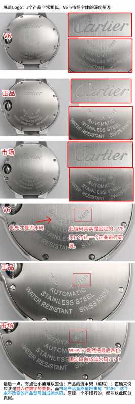 V6厂卡地亚蓝气球-V6厂蓝气球一招教您鉴别对不对版？-第8张图片