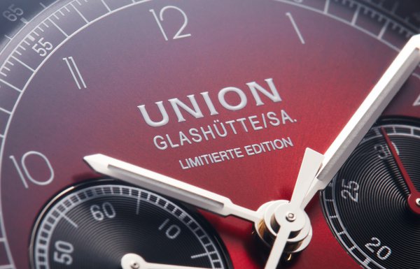 Union Glashutte宇联表贝利士系列计时竞速红,完美呈现！-第9张图片