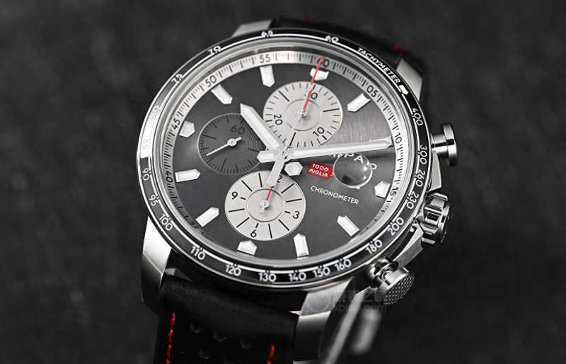 萧邦Mille Miglia GTS Chrono计时码表，古董赛车激情-第3张图片