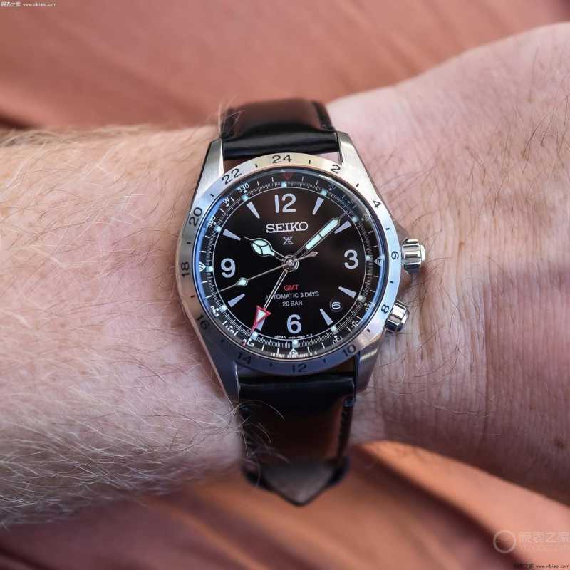 运动手表哪款好？首选精工Prospex Alpinist GMT SPB377-第8张图片