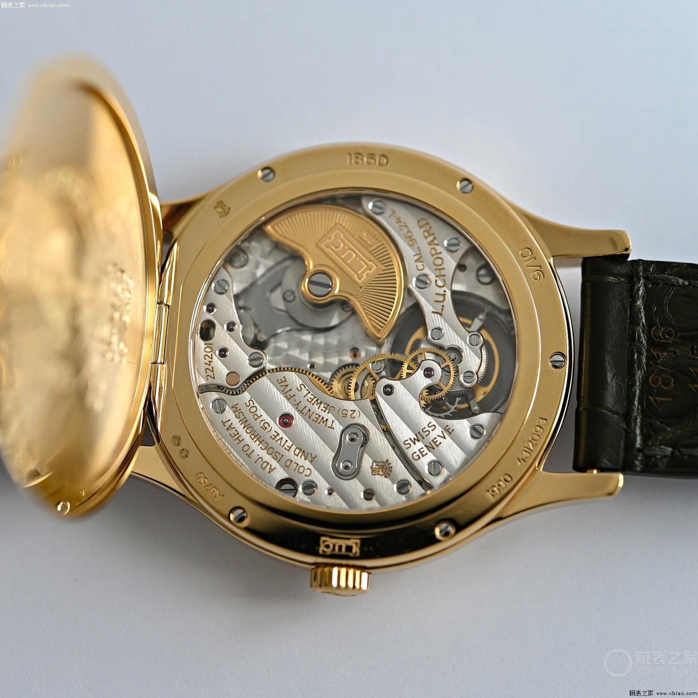 萧邦推出L.U.C 1860 Flying Tourbillon限量版腕表，公价113万元-第5张图片