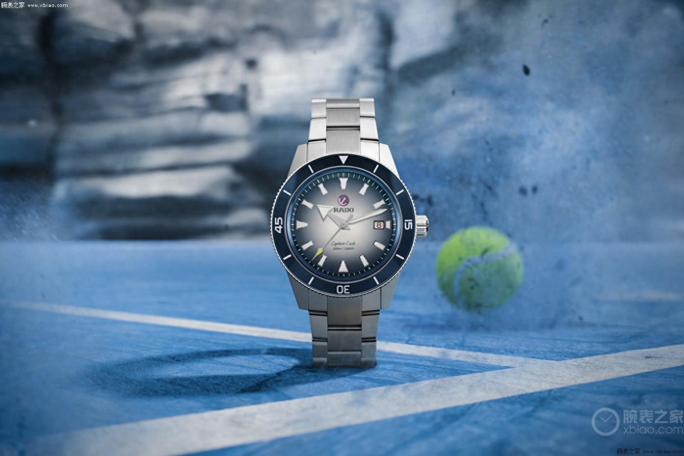 Rado瑞士雷达表库克船长系列渐变蓝色腕表，公价2万-第1张图片