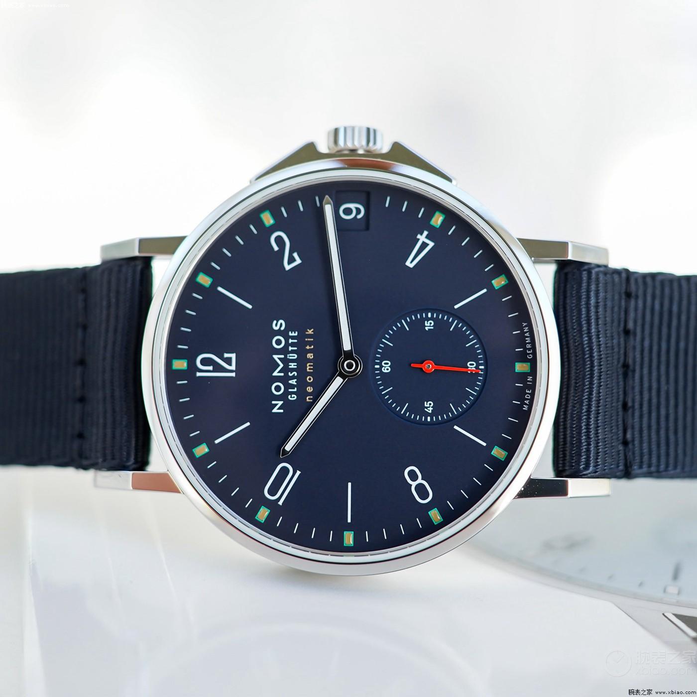 Nomos 新品Ahoi Neomatik 38 Date Atlantic腕表-第3张图片