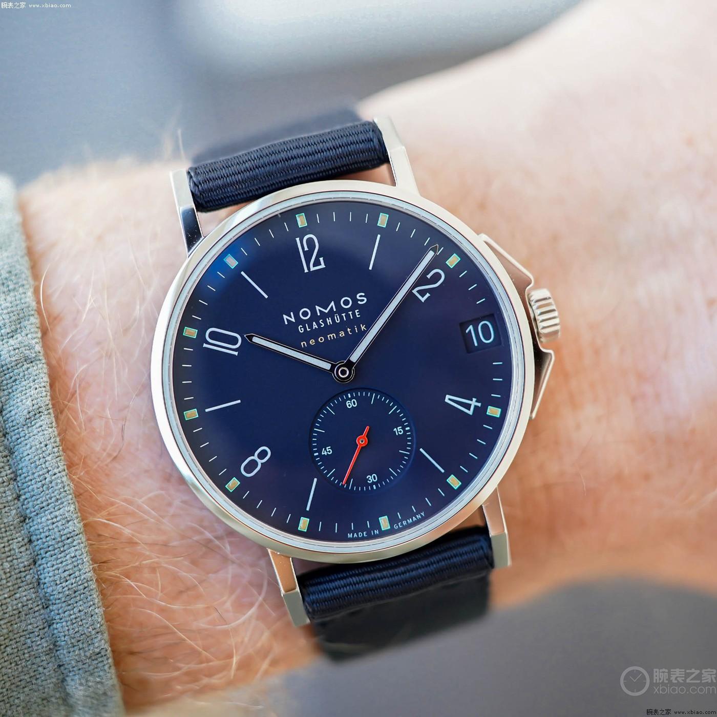 Nomos 新品Ahoi Neomatik 38 Date Atlantic腕表-第5张图片