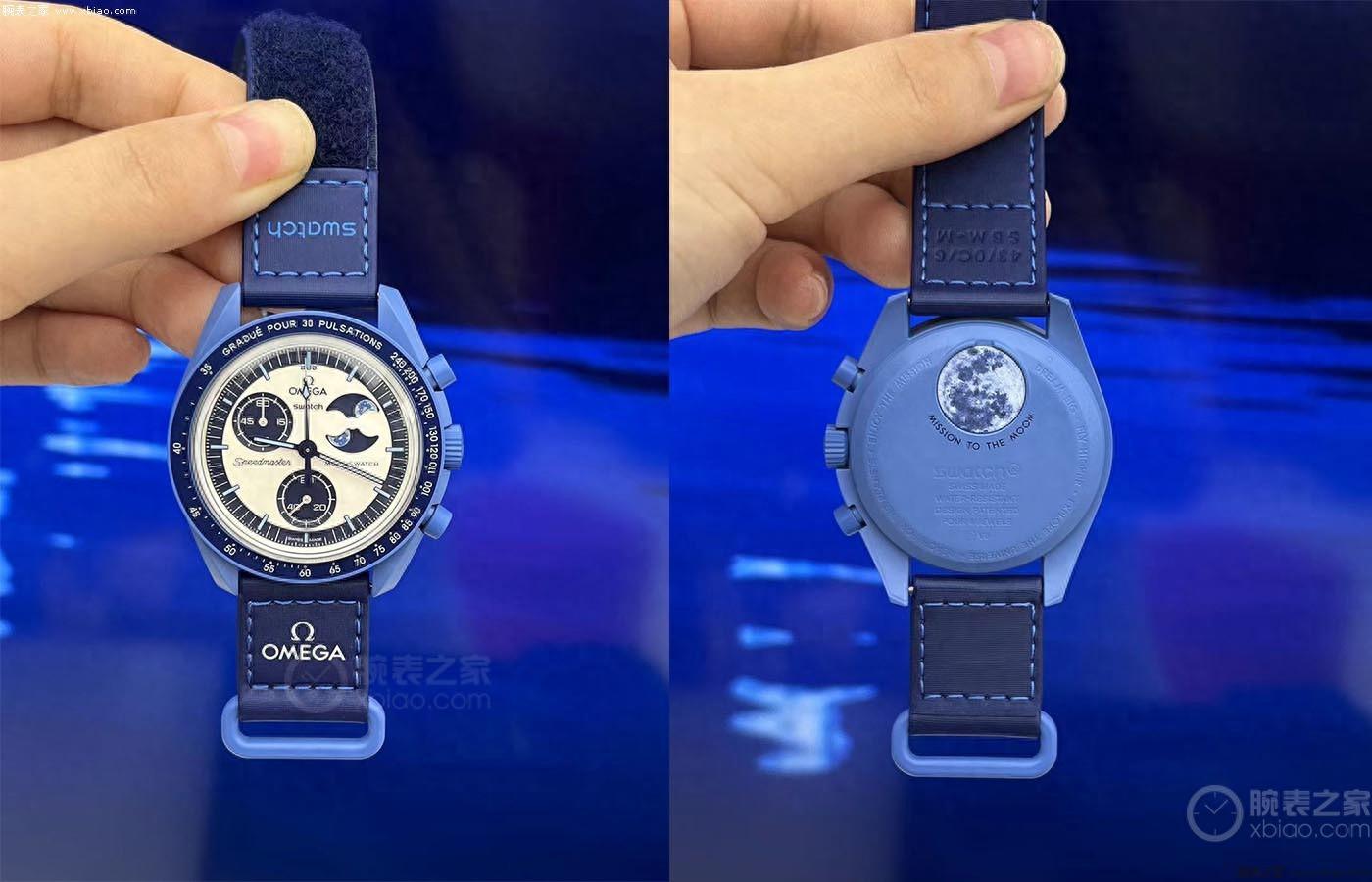 斯沃琪推出新品BIOCERAMIC MOONSWATCH系列超级蓝月-第1张图片