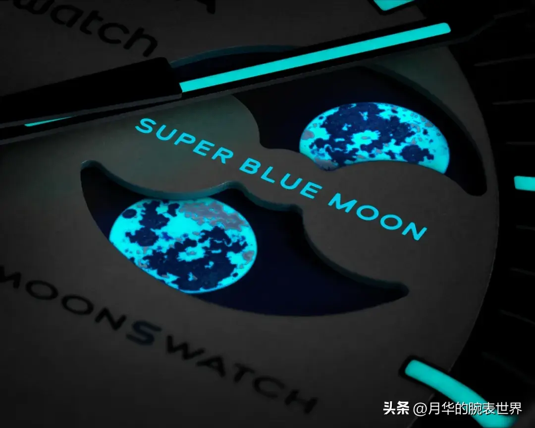 欧米茄x斯沃琪MoonSwatch超级蓝月相任务腕表，深度测评解析-第5张图片